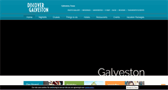 Desktop Screenshot of discovergalvestontexas.com