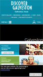 Mobile Screenshot of discovergalvestontexas.com